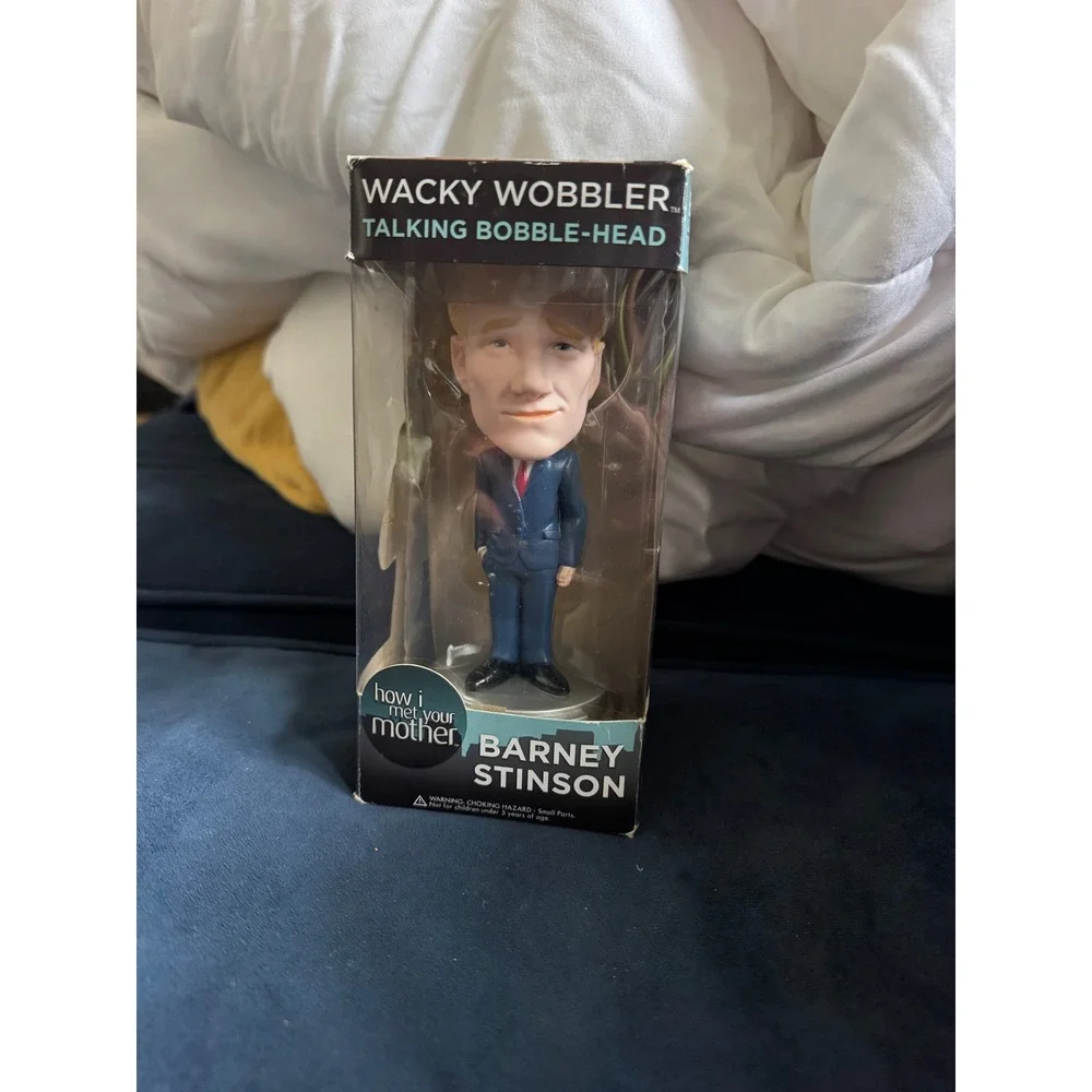 Funko WackyWobbler Barney Stinson Talking BobbleHead How I Met Your Mother HIMYM